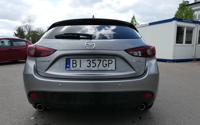 Mazda 3 cena 52900 przebieg: 103000, rok produkcji 2015 z Pyskowice małe 254